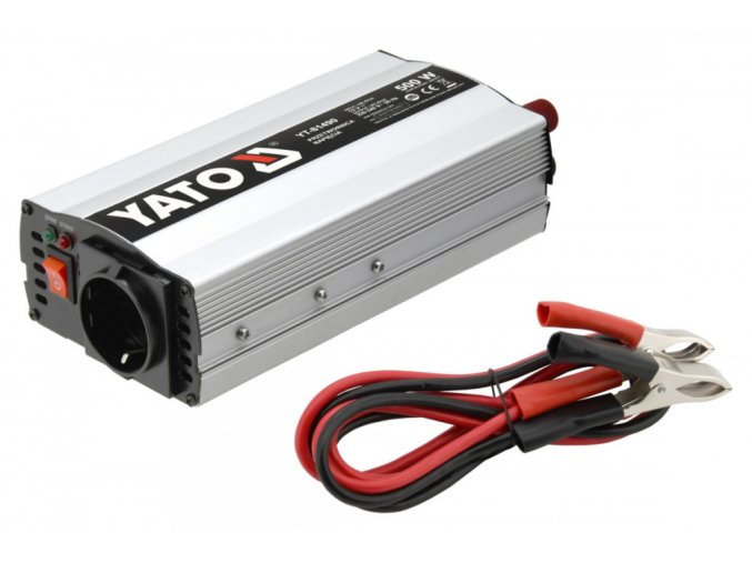 Měnič napětí 12/230V 500W - YT-81490