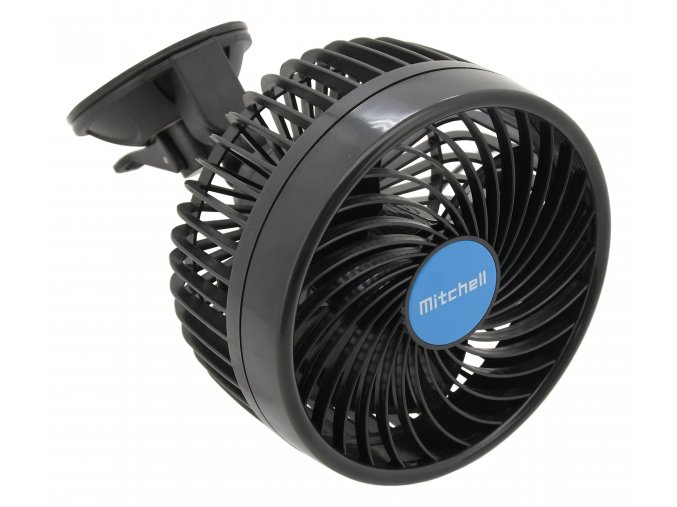 Ventilátor MITCHELL 150mm 12V na přísavku