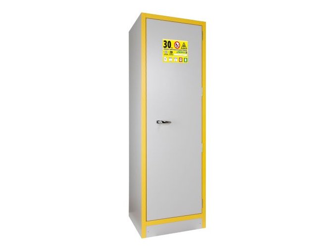 Žáruvzdorná skříň s odolností 30 minut - jednokřídlé dveře