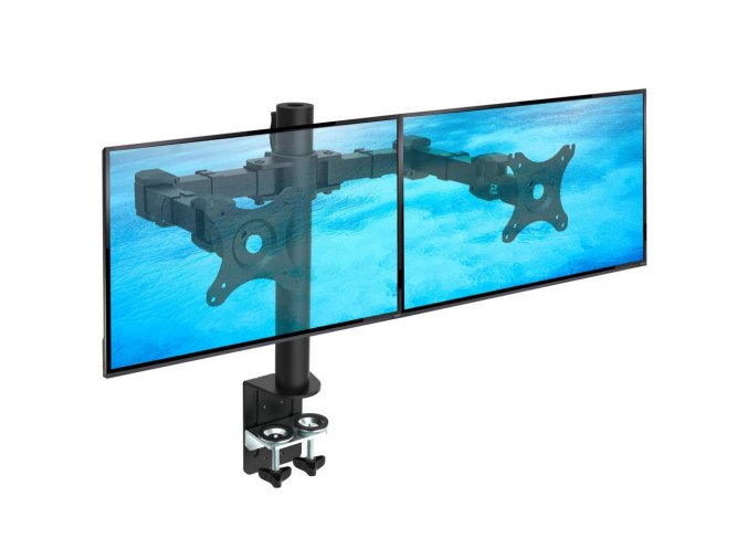 f 1218 0 Profesionalni drzak na dva monitory ERGOsolid NF12