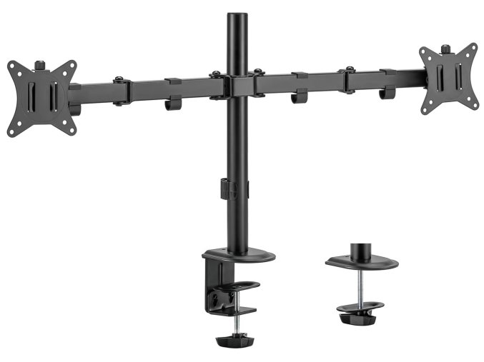 f 995 0 Stolni drzak na 2 monitory polohovatelny Fiber Mounts M7C54