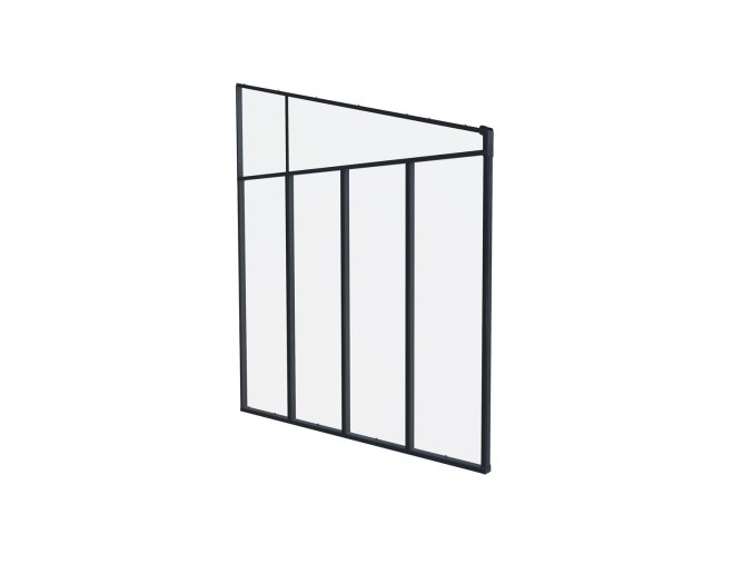 Palram - Canopia Boční stěna k pergolám Sierra / Capri (antracit)