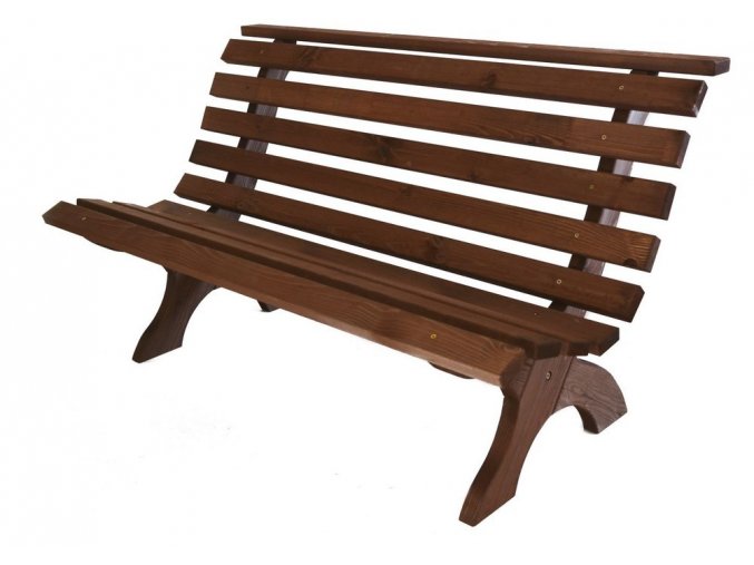 RETRO dřevěná lavice - MOŘENÁ