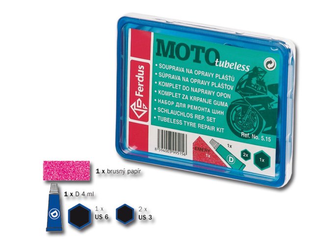 Opravná sada MOTO tubeless