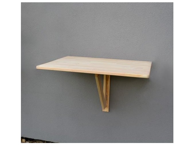 stůl NÁSTĚNNÝ skládací dřevěný
