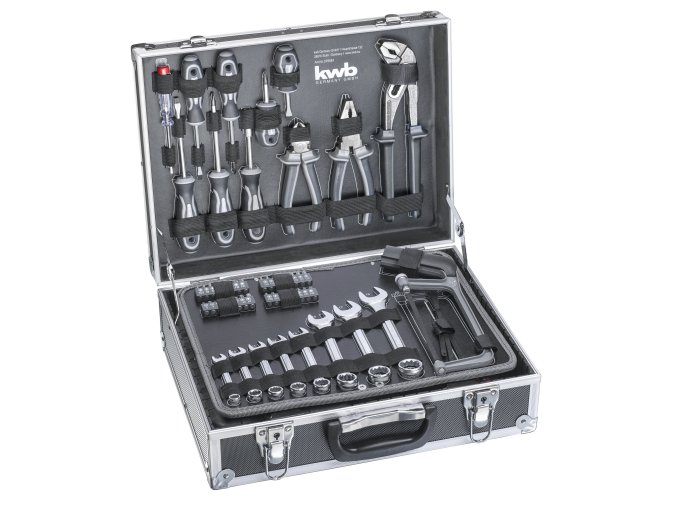 Kufr na nářadí v sadě s nářadím TOOL CASE, 199 PCS.