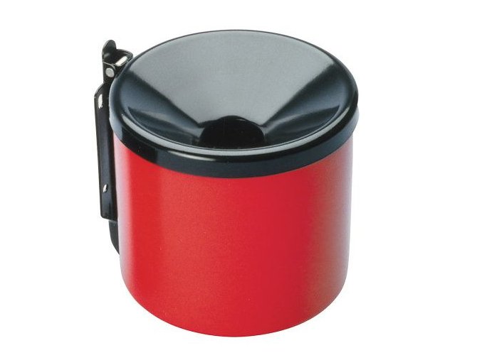 Popelník nástěnný průměr 150mm, červ./černý