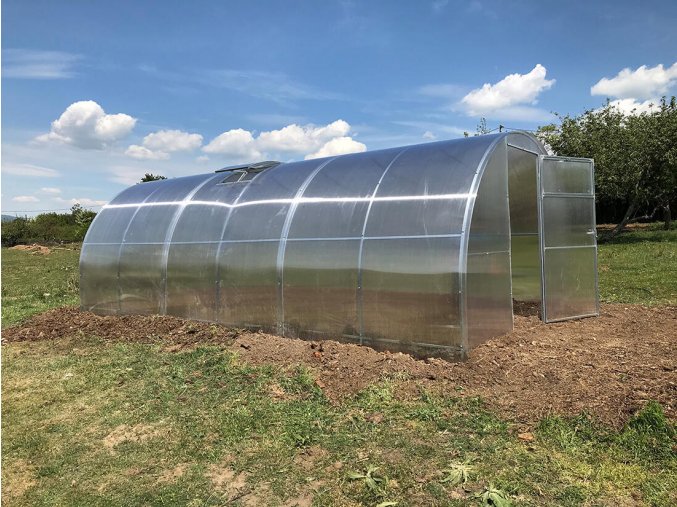 skleník zahr.STANDART 6x3m oblouk, polykarbonát