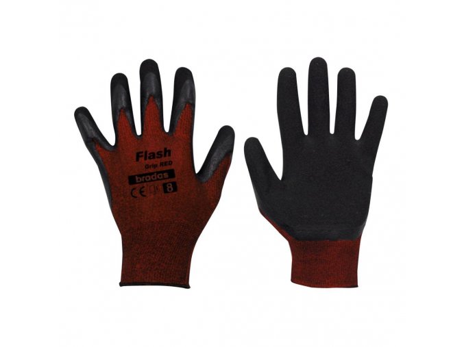 rukavice FLASH GRIP latex 11