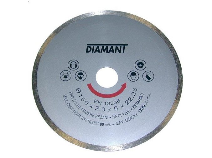 kotouč diamantový 150 celoobvodový