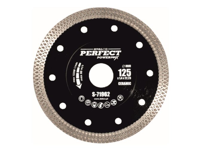 kotouč diamantový 125mm KERAMIKA STALCO