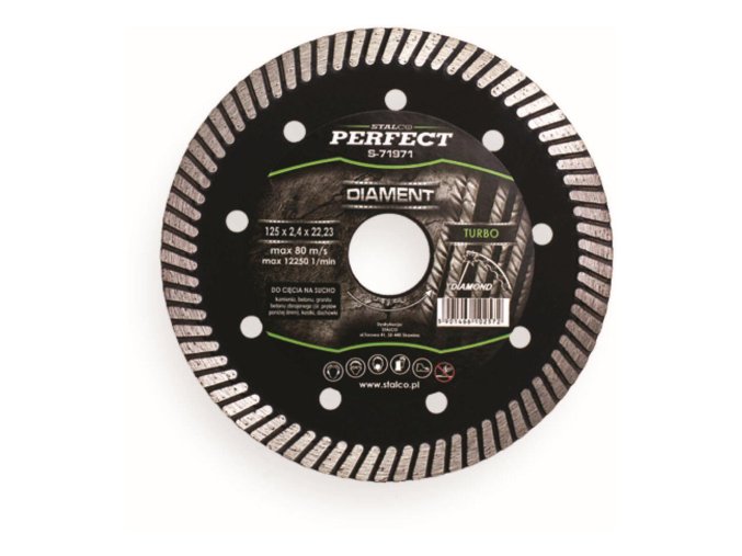 kotouč diamantový 125mm TURBO STALCO