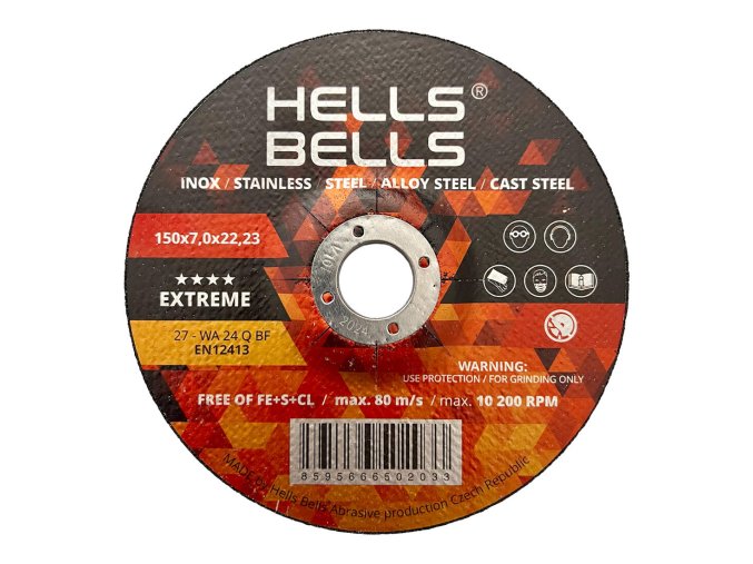 kotouč brus. na ocel 150x7x22,2mm