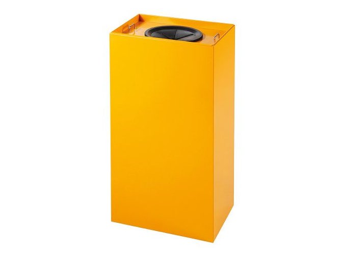 vyr 32974345 4 1 kovovy odpadkovy kos na trideni odpadu s vhozem