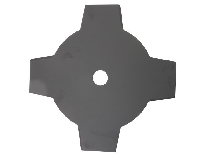 Riwall PRO Žací nůž čtyřzubý ke křovinořezu pr. 255mm, vnitřní průměr 25,4mm, tloušťka 1,4mm