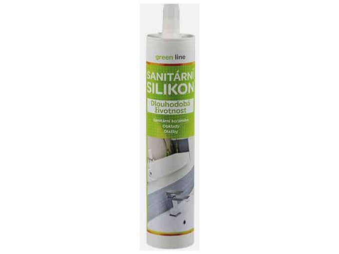 silikon sanitární 280ml BÍ GREEN LINE