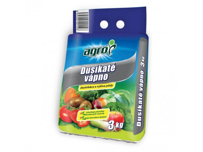 hnojivo Dusíkaté vápno 3kg AGRO