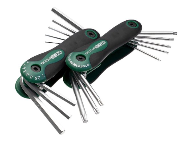 sada TORX + imbus TORX T9-T40, Hex 2-8mm, 2x8díl. STALCO