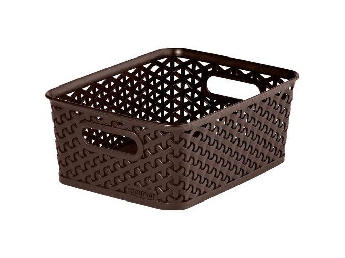 box úložný RATTAN 25x20x10cm (S),"Y" STYLE, PH HN