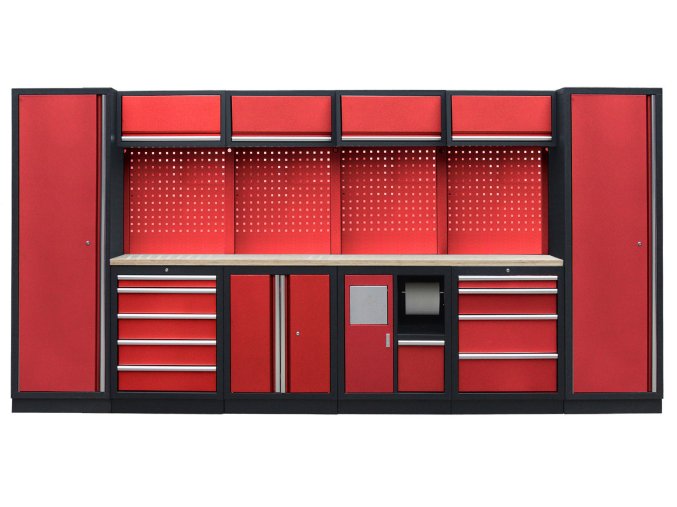 Kvalitní PROFI RED dílenský nábytek 3920 x 495 x 2000 mm - RTGS1301AR Profi Red