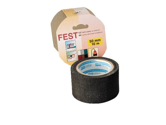 páska kobercová 50mmx10m textilní mix barev FEST TAPE