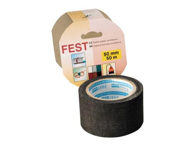 páska kobercová 50mmx50m textilní ŠE FEST TAPE
