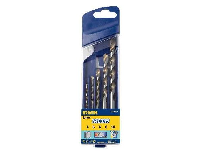 vrták stav. CORDLESS 4,0-10,0mm sada 5díl. IRWIN