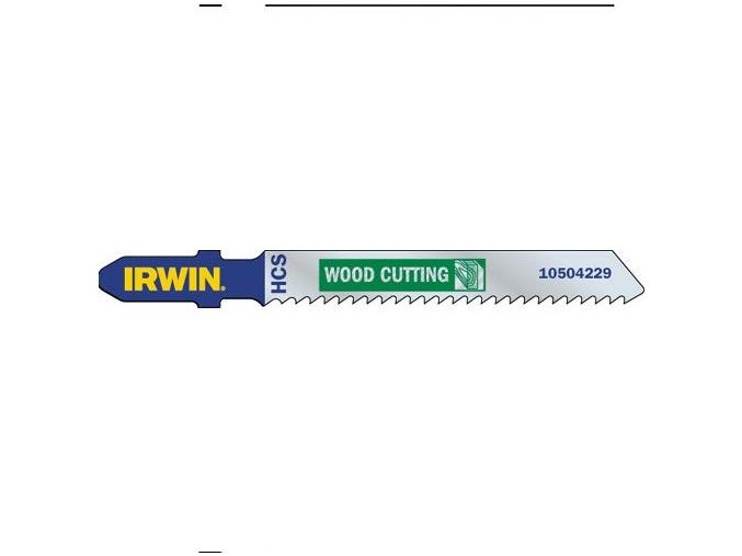 list pil.přím. sada HCS-T144D 100 dřevo (5ks) IRWIN