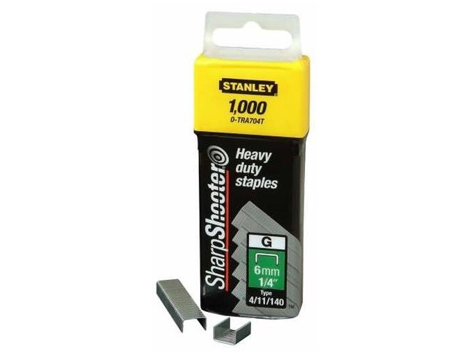 spony 6mm (1000ks) 1-TRA704T STANLEY