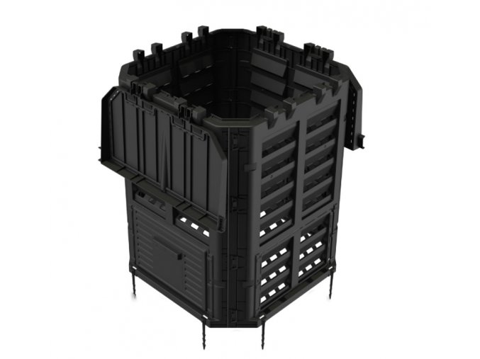 multi composter 300l black