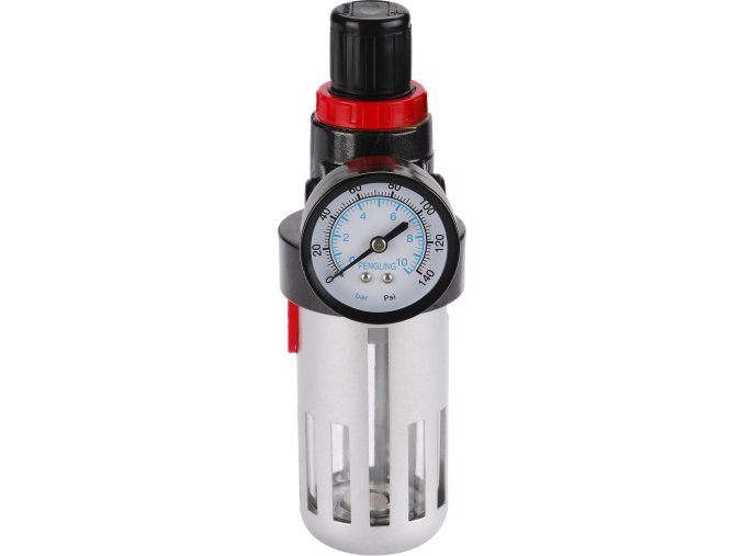 regulátor tlaku s filtrem a manometrem