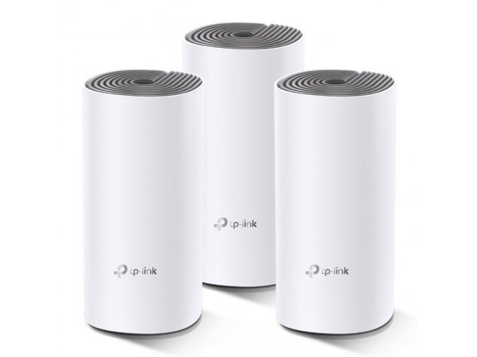 WiFi router TP-Link Deco E4(3-pack) 2x LAN/ 300Mbps 2,4GHz/ 867Mbps 5GHz