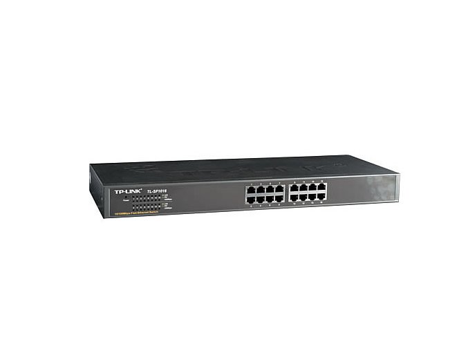 Switch TP-Link TL-SF1016 16x LAN, 19"rack