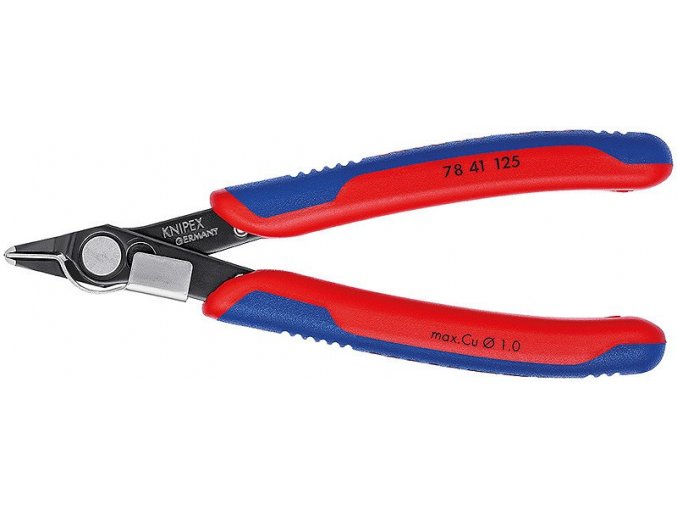 Boční štípací kleště Electronic Super Knips ® brunýrované 125 mm - 7841125
