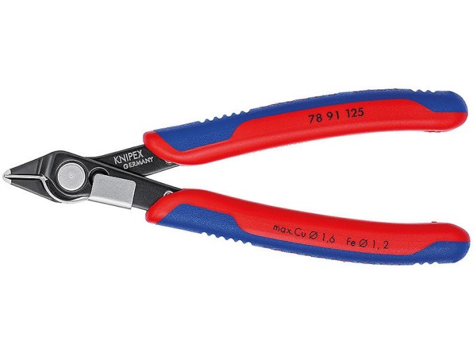 Boční štípací kleště Electronic Super Knips ® brunýrované 125 mm - 7891125