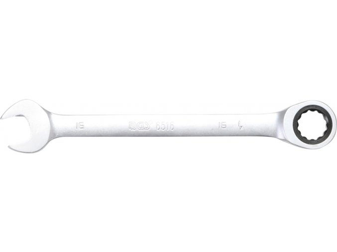 Očkoplochý ráčnový klíč, 16 mm - B6516