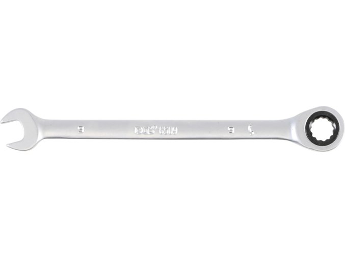 Očkoplochý ráčnový klíč, 9 mm - B6509