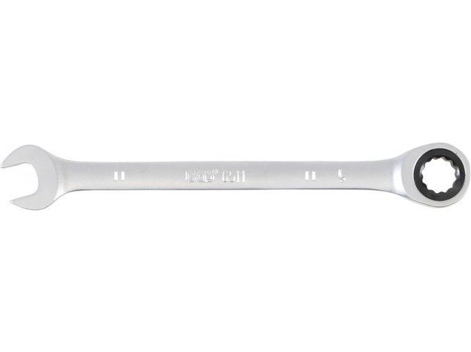 Očkoplochý ráčnový klíč, 11 mm - B6511