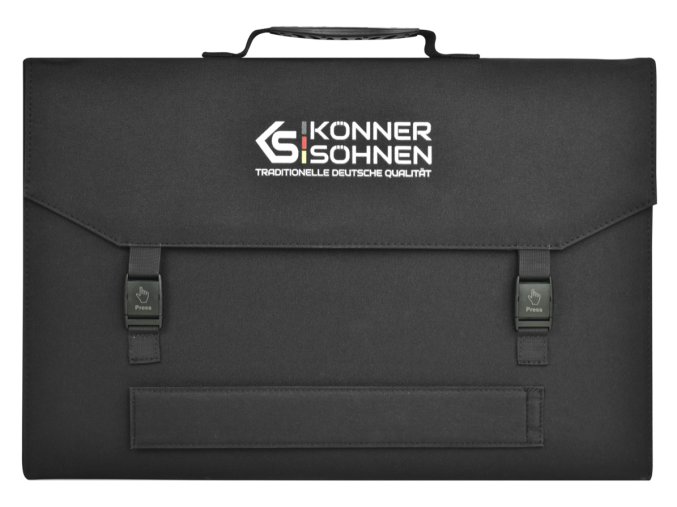 Könner & Söhnen Monokrystalický křemíkový přenosný solární panel KS SP90W-3