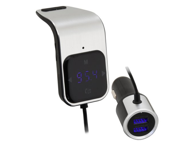 Hands free FM transmitter do mřížky