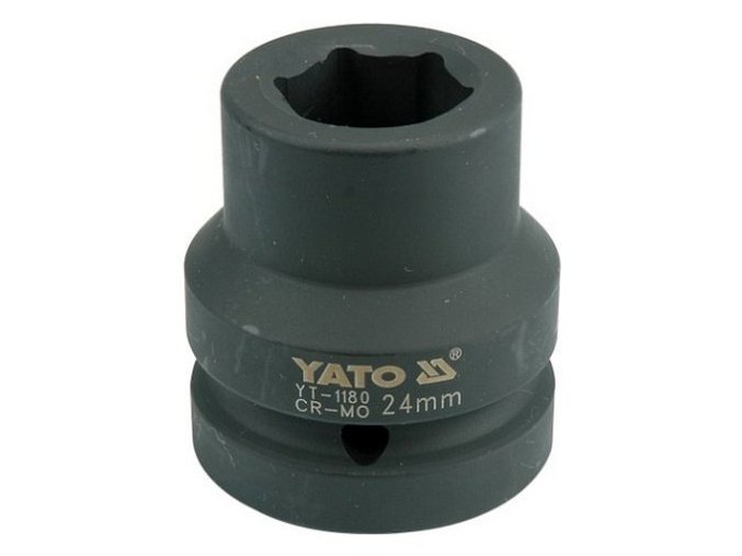Kovaný vnitřní nástrčný klíč 1" šestihranný 24 mm CrMo YATO - YT-1180