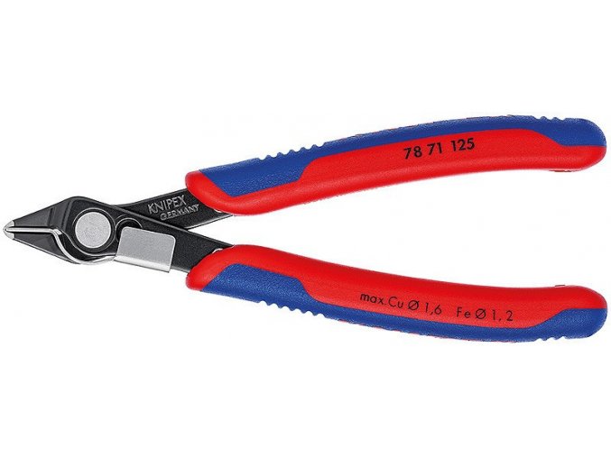 Boční štípací kleště Electronic Super Knips ® brunýrované 125 mm - 7871125