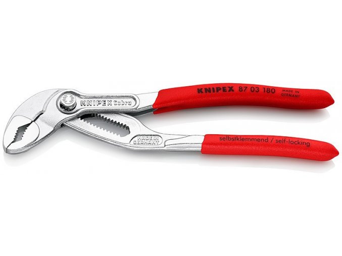 SIKA kleště KNIPEX Cobra ® chromované 180 mm - 8703180