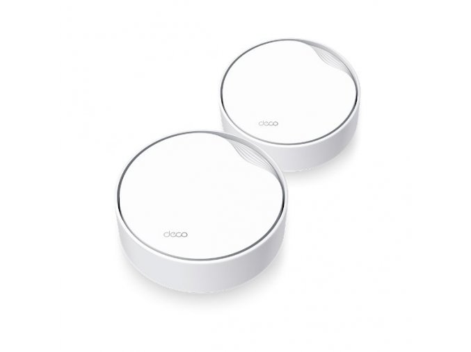 WiFi router TP-Link Deco X50-PoE(2-pack) WiFi 6, 1x 2,5GLAN, 1x GLan s PoE, 2,4/ 5GHz AX3000