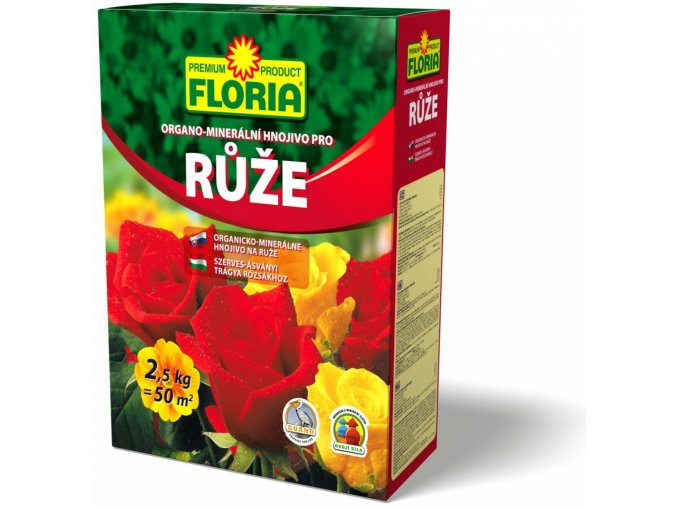 Hnojivo Agro Floria OM pro růže 2,5 kg