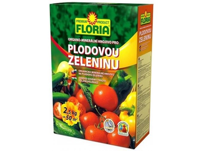 Hnojivo Agro Floria OM pro plodovou zeleninu 2,5 kg