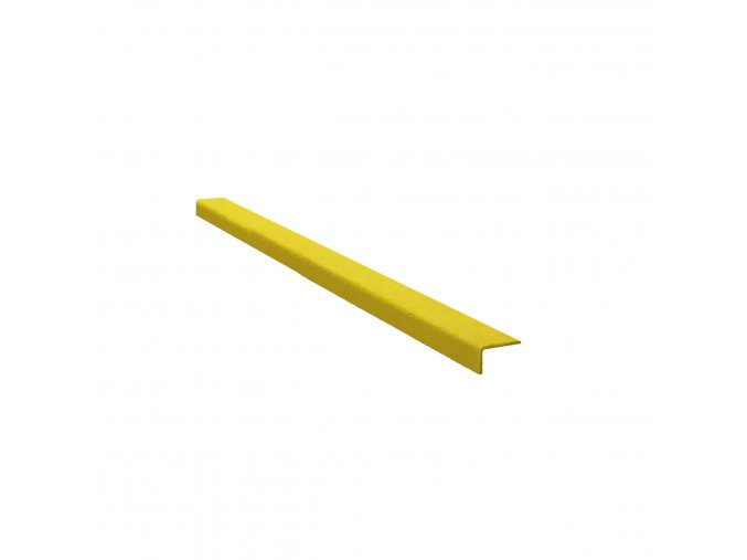 Protiskluzový sklolaminátový profil na schod – úzký, žlutá, 80 cm - BY 213112