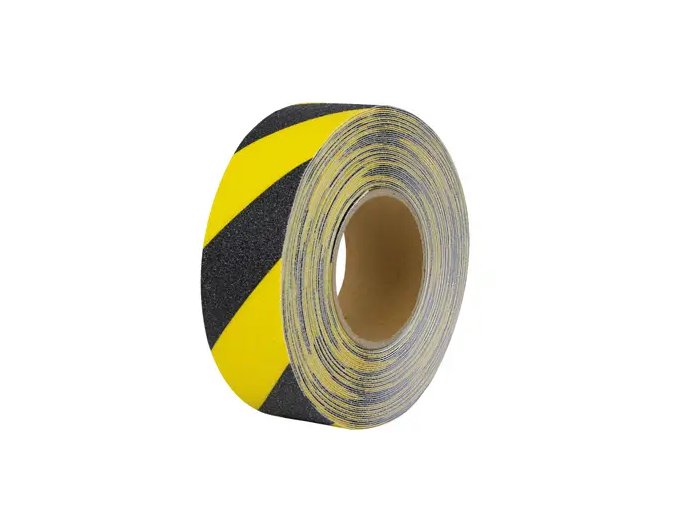Základní protiskluzová páska v roli, černá/žlutá, 5 cm – UR 90 - BY B03ZC