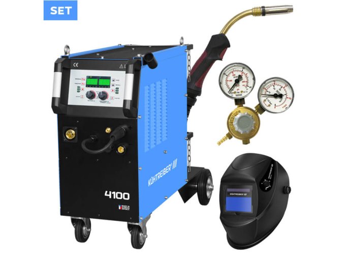 KITin 4100 Multi MIG - synergické a manuální ovládání - SET