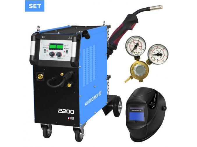 KITin 2200 Multi MIG - synergické a manuální ovládání - SET